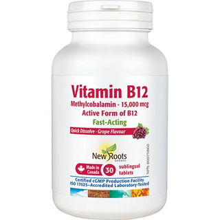 Vitamin Sublingual B12, 30tabs