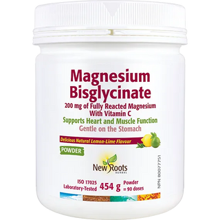 Magnesium Bisglycinate Powder, Lemon Lime, 454g