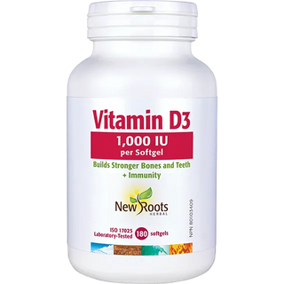 Vitamin D3 (1000IU), 180softgels