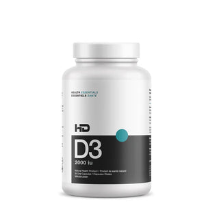 Vitamin D3 2000 iu, 90 cap