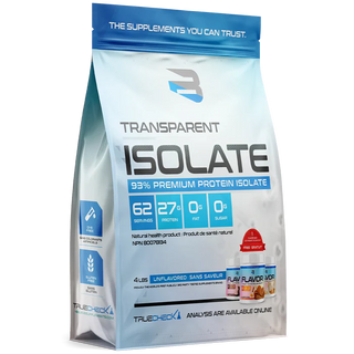 Transparent Isolate, Unflavoured, 4.4lbs